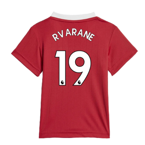 2022-2023 Man Utd Home Baby Kit (R VARANE 19)