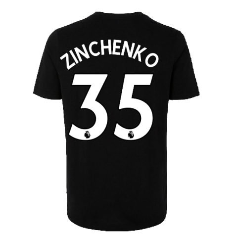 2022-2023 Arsenal DNA Graphic Tee (Black) (ZINCHENKO 35)