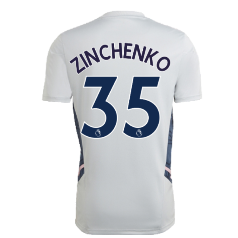 2022-2023 Arsenal Training Shirt (Clear Onix) (ZINCHENKO 35)