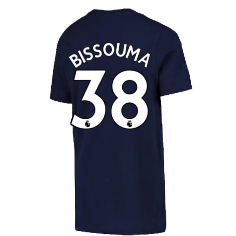 2022-2023 Tottenham Swoosh Tee (Navy) (BISSOUMA 38)