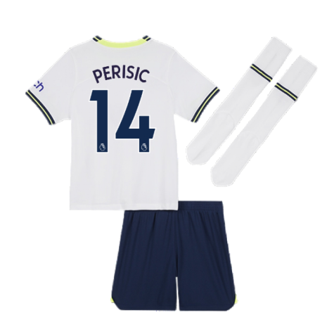 2022-2023 Tottenham Little Boys Home Mini Kit (PERISIC 14)