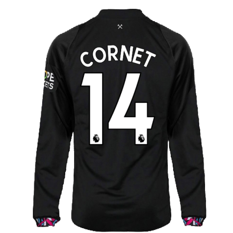 2022-2023 West Ham Long Sleeve Away Shirt (CORNET 14)