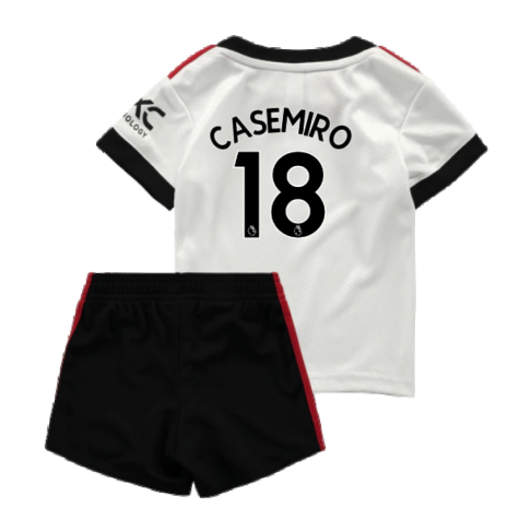 2022-2023 Man Utd Away Baby Kit (CASEMIRO 18)