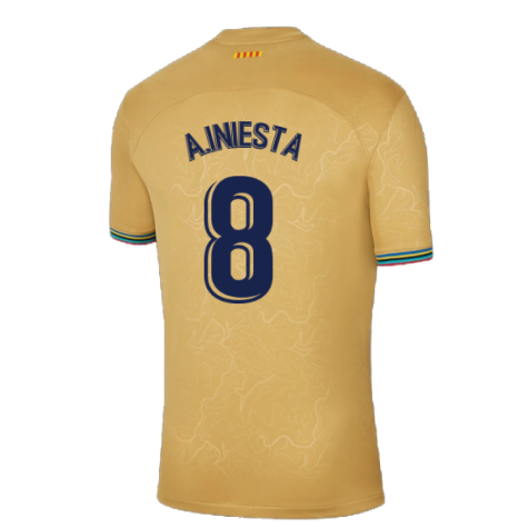 2022-2023 Barcelona Away Shirt (A.INIESTA 8)