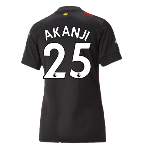 2022-2023 Man City Away Shirt (Ladies) (AKANJI 25)