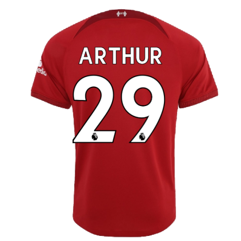 2022-2023 Liverpool Home Shirt (Kids) (ARTHUR 29)