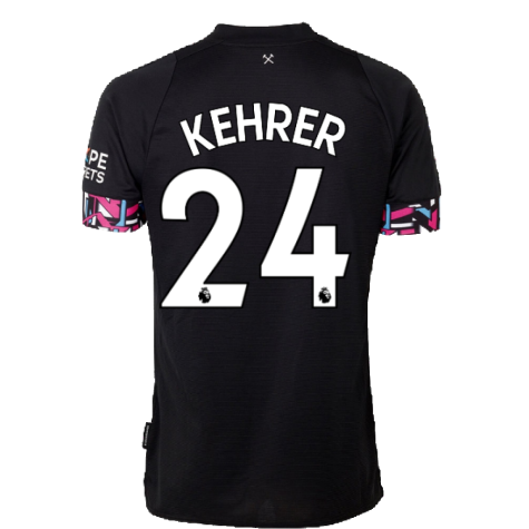 2022-2023 West Ham Away Shirt (Kids) (KEHRER 24)