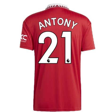 2022-2023 Man Utd Home Shirt (ANTONY 21)