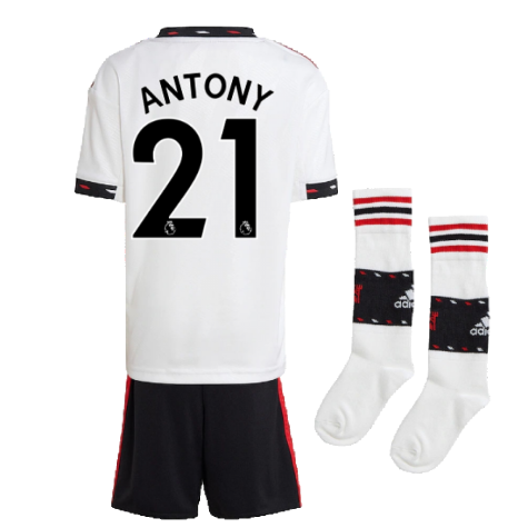 2022-2023 Man Utd Away Mini Kit (ANTONY 21)