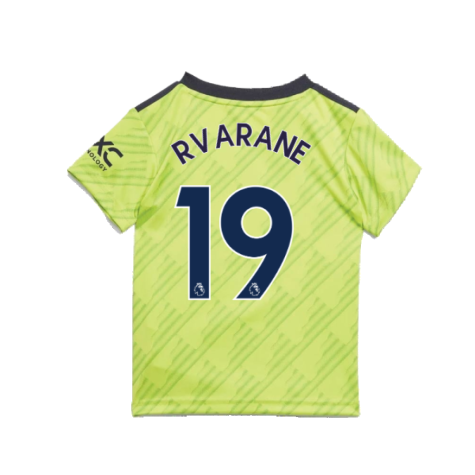 2022-2023 Man Utd Third Baby Kit (R VARANE 19)