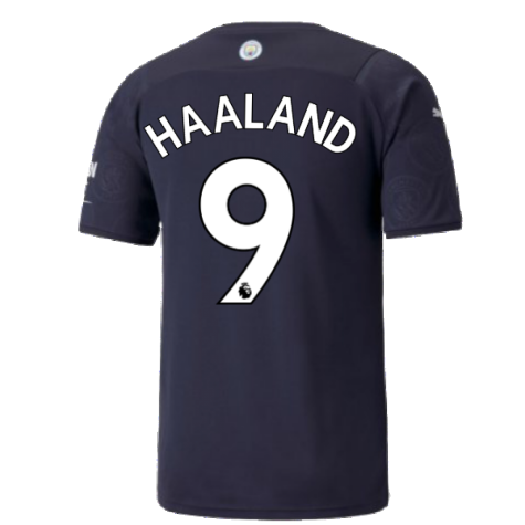 2021-2022 Man City Third Shirt (HAALAND 9)