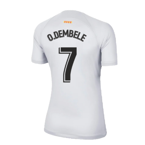 2022-2023 Barcelona Third Shirt (Ladies) (O.DEMBELE 7)