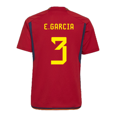 2022-2023 Spain Home Shirt (Kids) (E.Garcia 3)