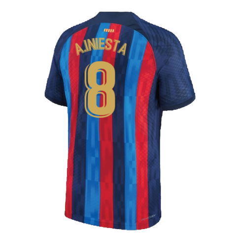 2022-2023 Barcelona CL Training Shirt (Grey) (A.INIESTA 8)