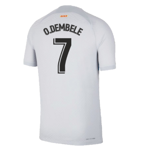 2022-2023 Barcelona Third Shirt (Kids) (O.DEMBELE 7)