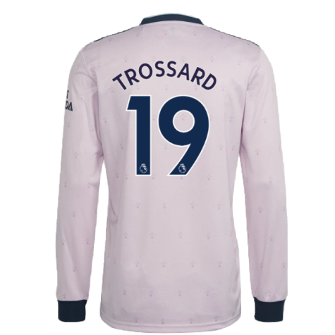 2022-2023 Arsenal Long Sleeve Third Shirt (Trossard 19)