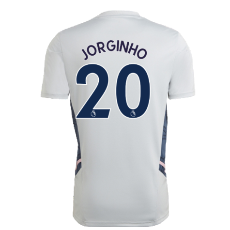 2022-2023 Arsenal Training Shirt (Clear Onix) (Jorginho 20)