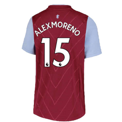 2022-2023 Aston Villa Home Shirt (Kids) (Alex Moreno 15)