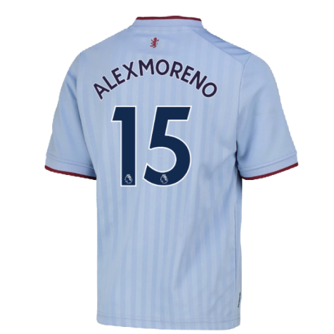 2022-2023 Aston Villa Away Shirt (Kids) (Alex Moreno 15)