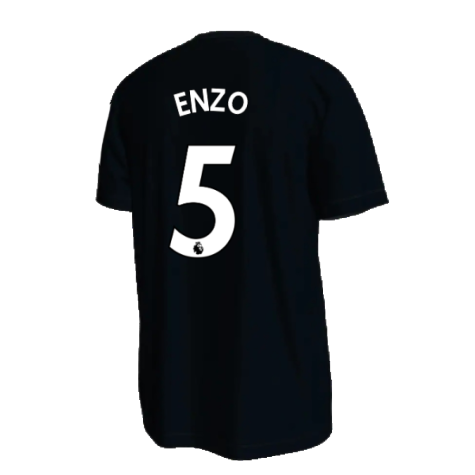 2022-2023 Chelsea Crest Tee (Black) (Enzo 5)