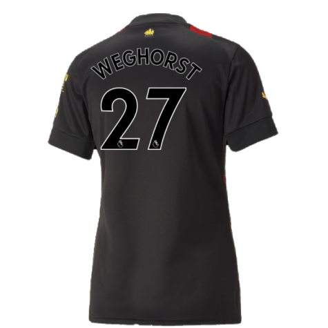 2022-2023 Man Utd Away Baby Kit (Weghorst 27)