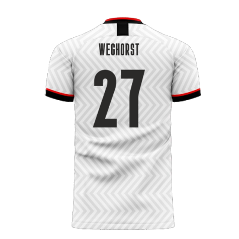 Manchester Red 2020-2021 Away Concept Football Kit (Libero) (Weghorst 27)