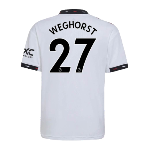 2022-2023 Man Utd Away Shirt (Kids) (Weghorst 27)