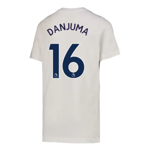 2022-2023 Tottenham Crest Tee (White) - Kids (Danjuma 16)