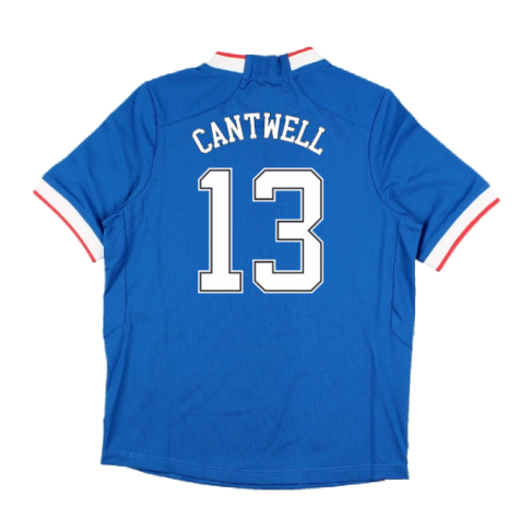 2022-2023 Rangers Home Pro Jersey (Kids) (Cantwell 13)