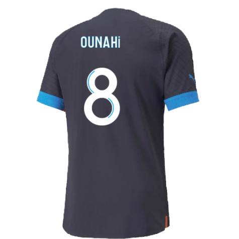 2022-2023 Marseille Authentic Away Shirt (Ounahi 8)