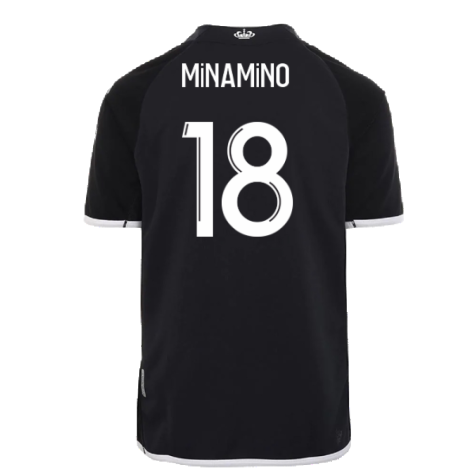 2022-2023 Monaco Away Shirt (Kids) (Minamino 18)