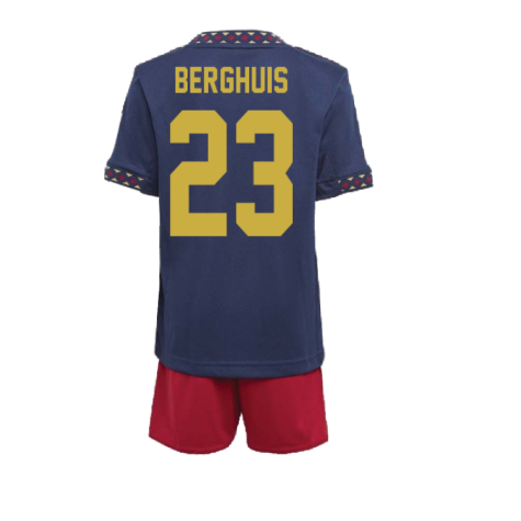 2022-2023 Ajax Away Mini Kit (Berghuis 23)