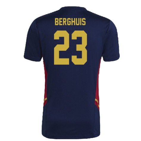 2022-2023 Ajax Training Jersey (Navy) (Berghuis 23)