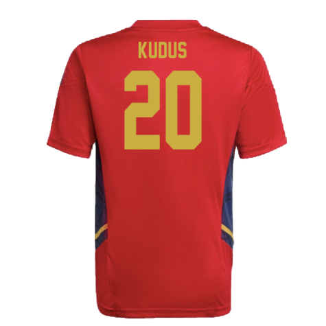 2022-2023 Ajax Training Jersey (Red) - Kids (Kudus 20)