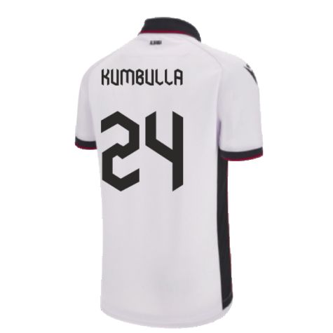 2023-2024 Albania Away Authentic Shirt (Kumbulla 24)