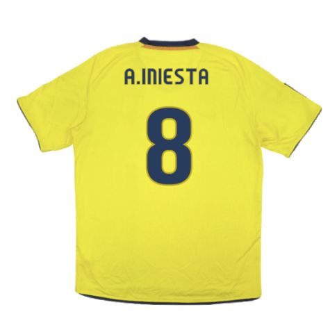 2008-2009 Barcelona Away Shirt (Kids) (A.Iniesta 8)