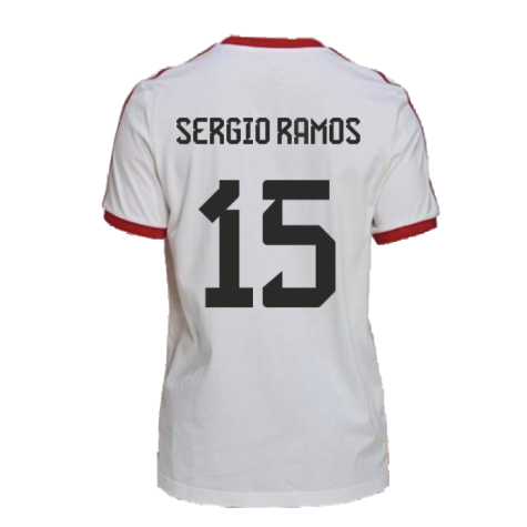 2022-2023 Spain DNA 3S Tee (White) (Sergio Ramos 15)