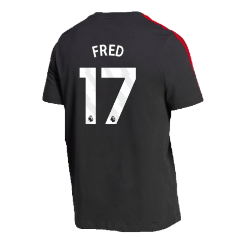 2023-2024 Man Utd DNA Tee (Black) (Fred 17)