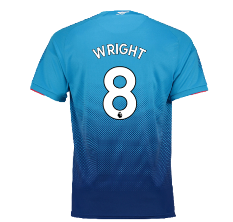 2017-2018 Arsenal Away Shirt (Wright 8) - Kids