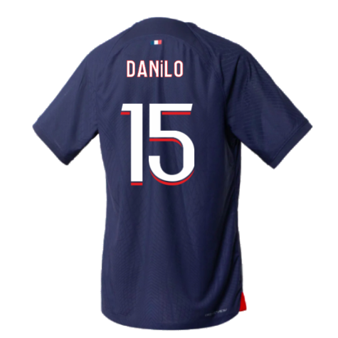 2023-2024 PSG Home Match Authentic Shirt (Danilo 15)