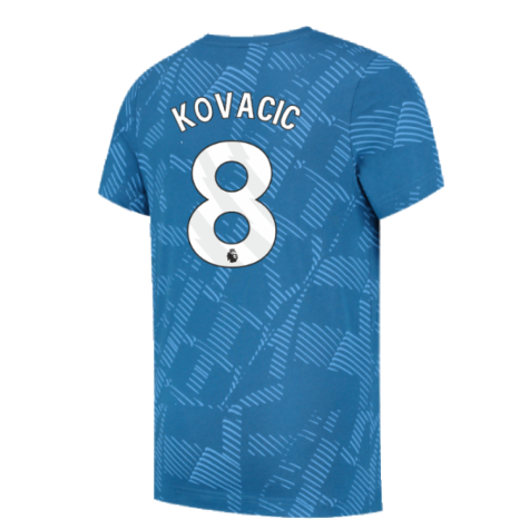 2023-2024 Man City FtblCore AOP Tee (Lake Blue) (Kovacic 8)