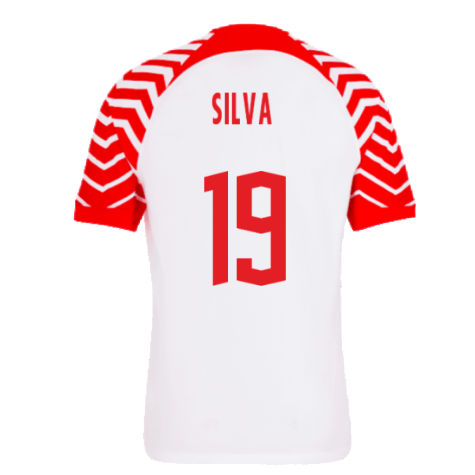 2023-2024 Red Bull Leipzig Home Shirt (Silva 19)