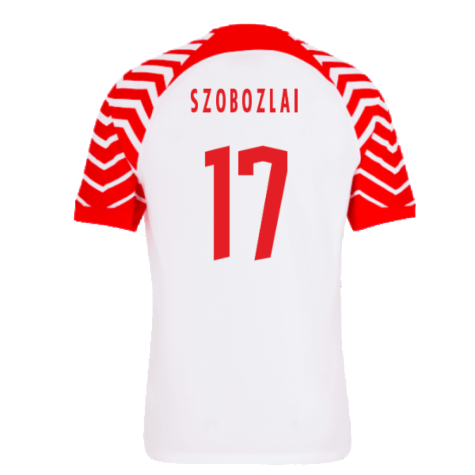 2023-2024 Red Bull Leipzig Home Shirt (Szobozlai 17)