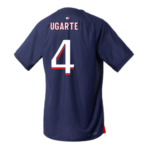 2023-2024 PSG Home Match Authentic Shirt (Ugarte 4)