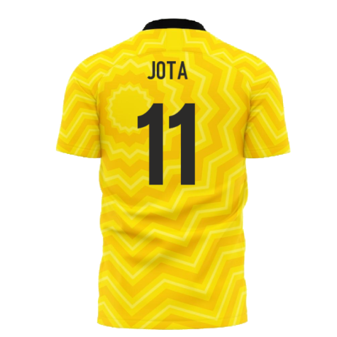 Al-Ittihad 2024-2025 Home Concept Football Kit (Libero) - Baby (Jota 11)