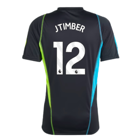 2023-2024 Arsenal Training Jersey (Black) (J Timber 12)