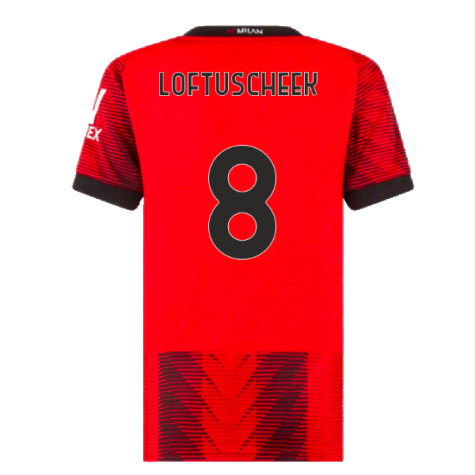 2023-2024 AC Milan Home Shirt (Ladies) (Loftus Cheek 8)