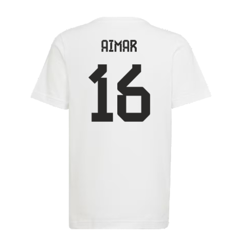 2022 Argentina World Cup Winners Tee (White) (AIMAR 16)