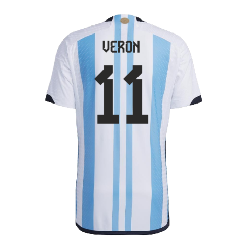 2022-2023 Argentina Authentic Home Shirt (VERON 11)