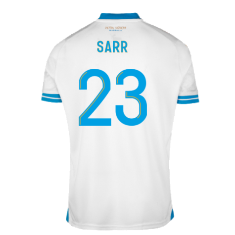 2023-2024 Marseille Home Shirt (Kids) (Sarr 23)